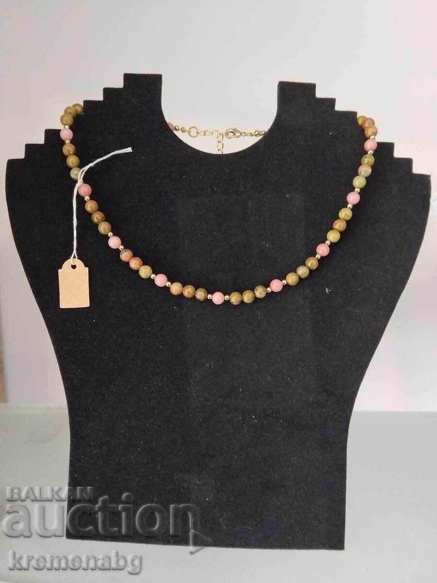 Handmade earrings and necklace set - 5