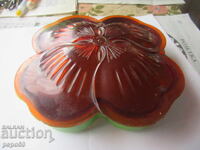 КРАСИВА ПЛАСТМАСОВА КУТИЯ ЗА БОНБОНИ РАНЕН СОЦ