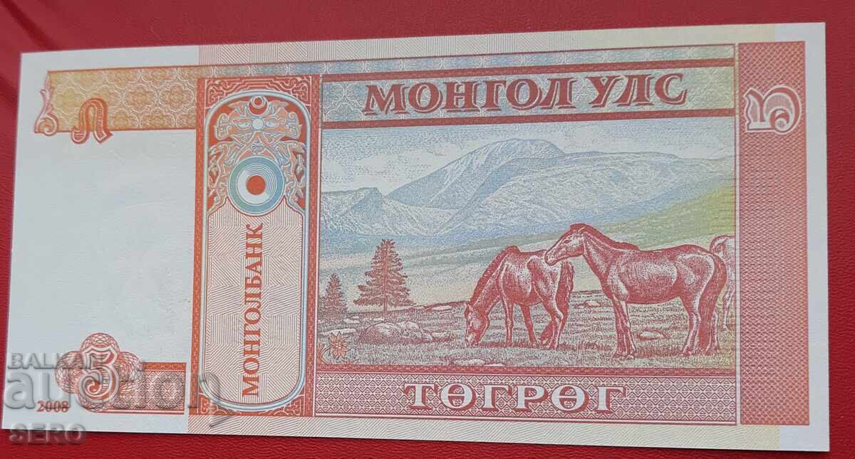 Bancnotă-Mongolia-20 tugrik 2008 cu preț € 0.30 | 0.59 BGN