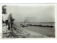 CARTE POȘTALĂ VECHE OREAHOVO PORTUL LINIE FERATĂ TREN J532