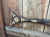 Old musket muzzle-loader flintlock pistol for decoration