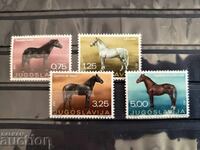 Iugoslavia, cai cu filigran UV 1969, Mi nr. 1344/47