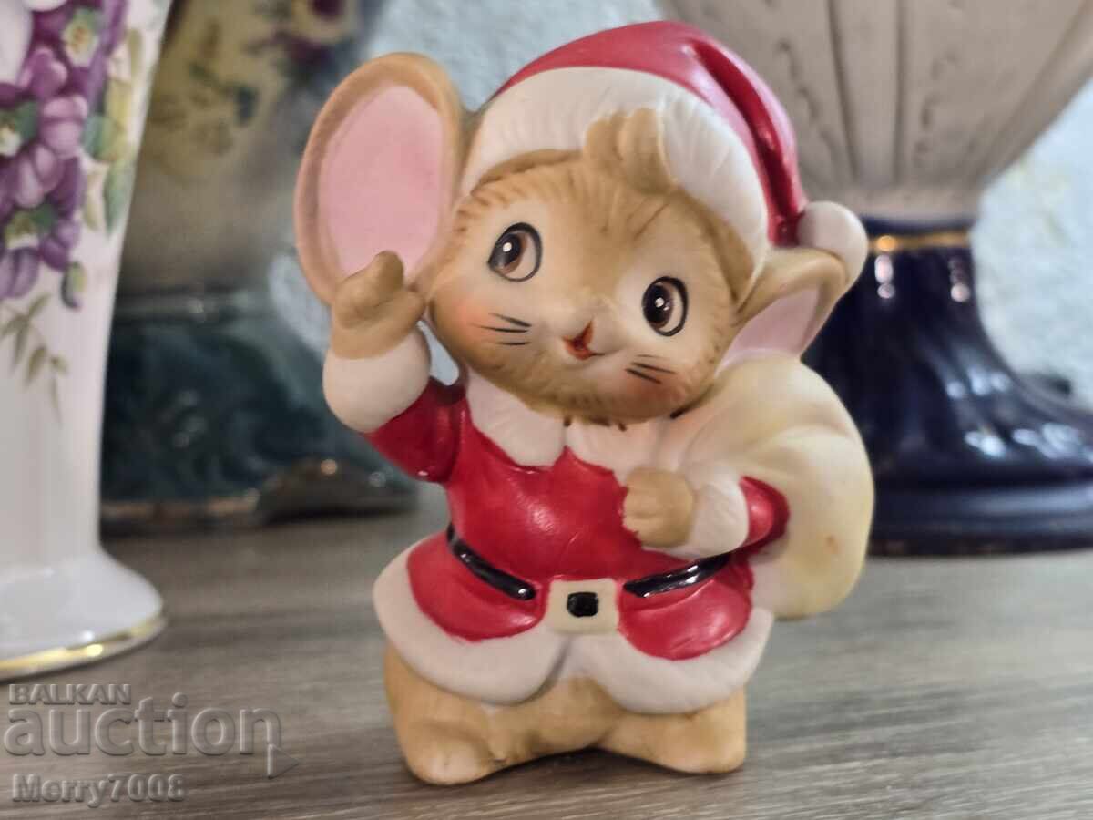 Аукцион Две порцеланови фигурки очарователни мишлета! Аукцион Две порцеланови фигурки очарователни мишлета!