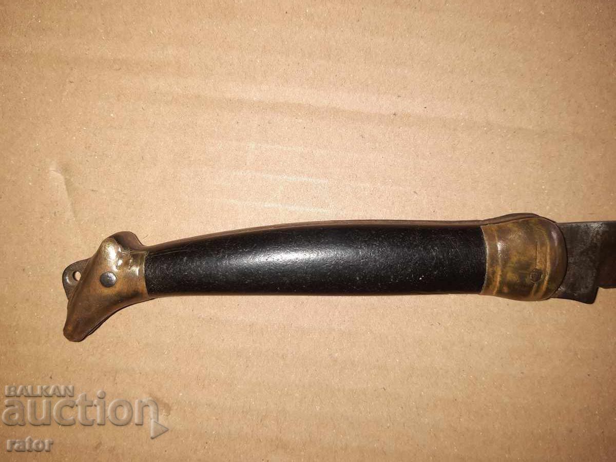 Licitație Cuțit vechi bulgăresc, briceag, cuțitaș PICIORUȘ DE DAMĂ