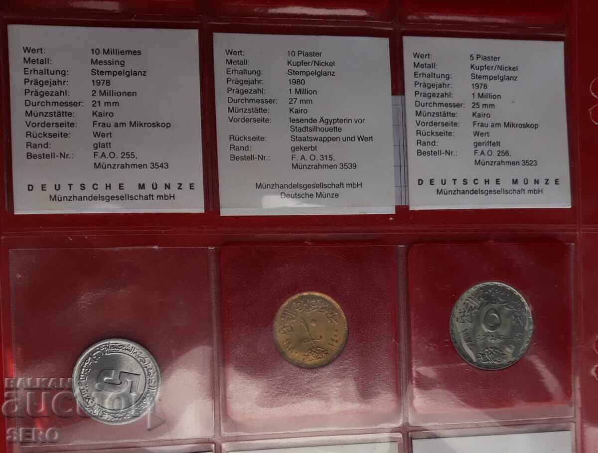 F.A.O - lot 6 monede din Egipt - 6