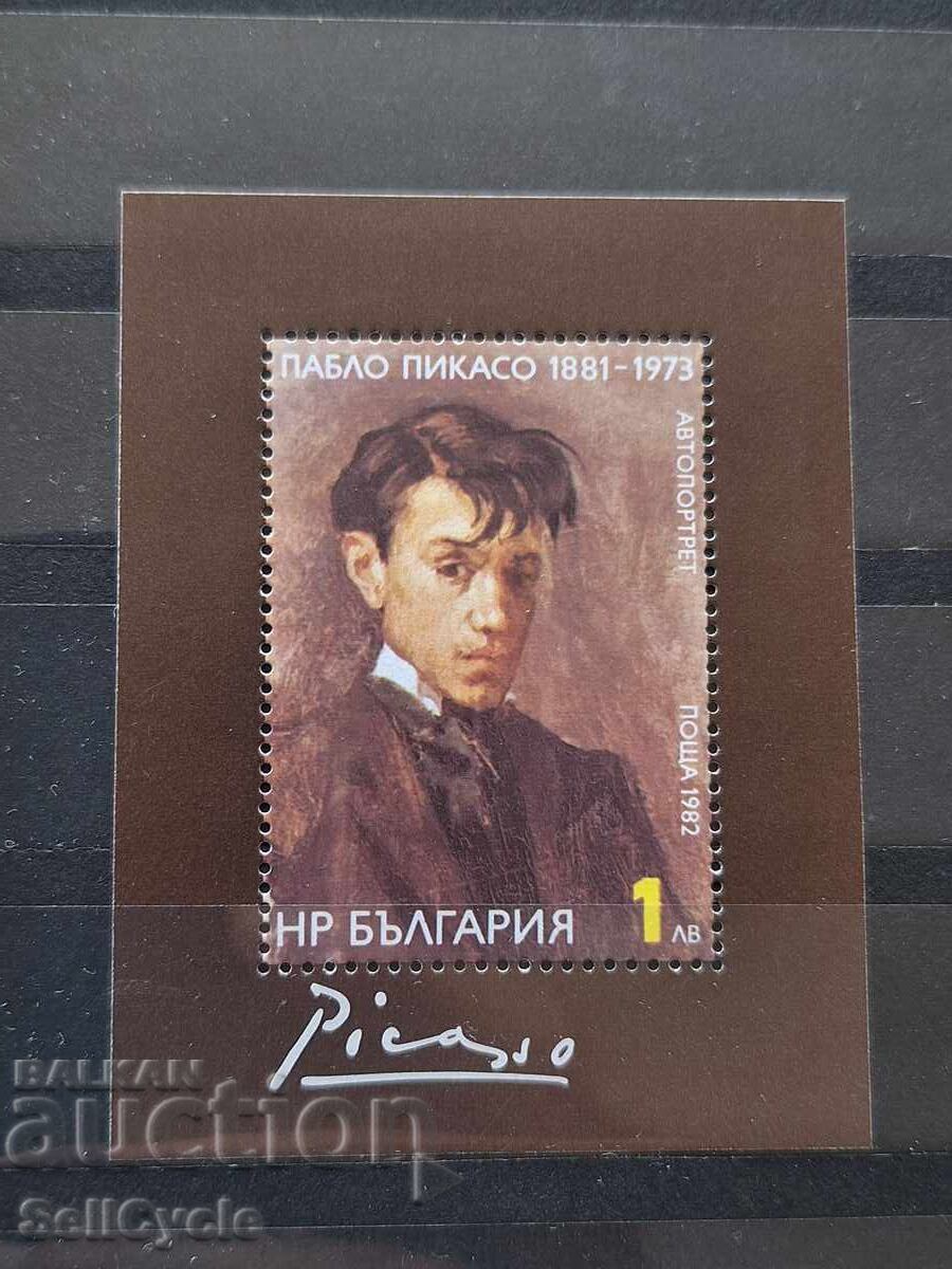 ✅ TIMBRU ÎN BLOC - PABLO PICASSO❗