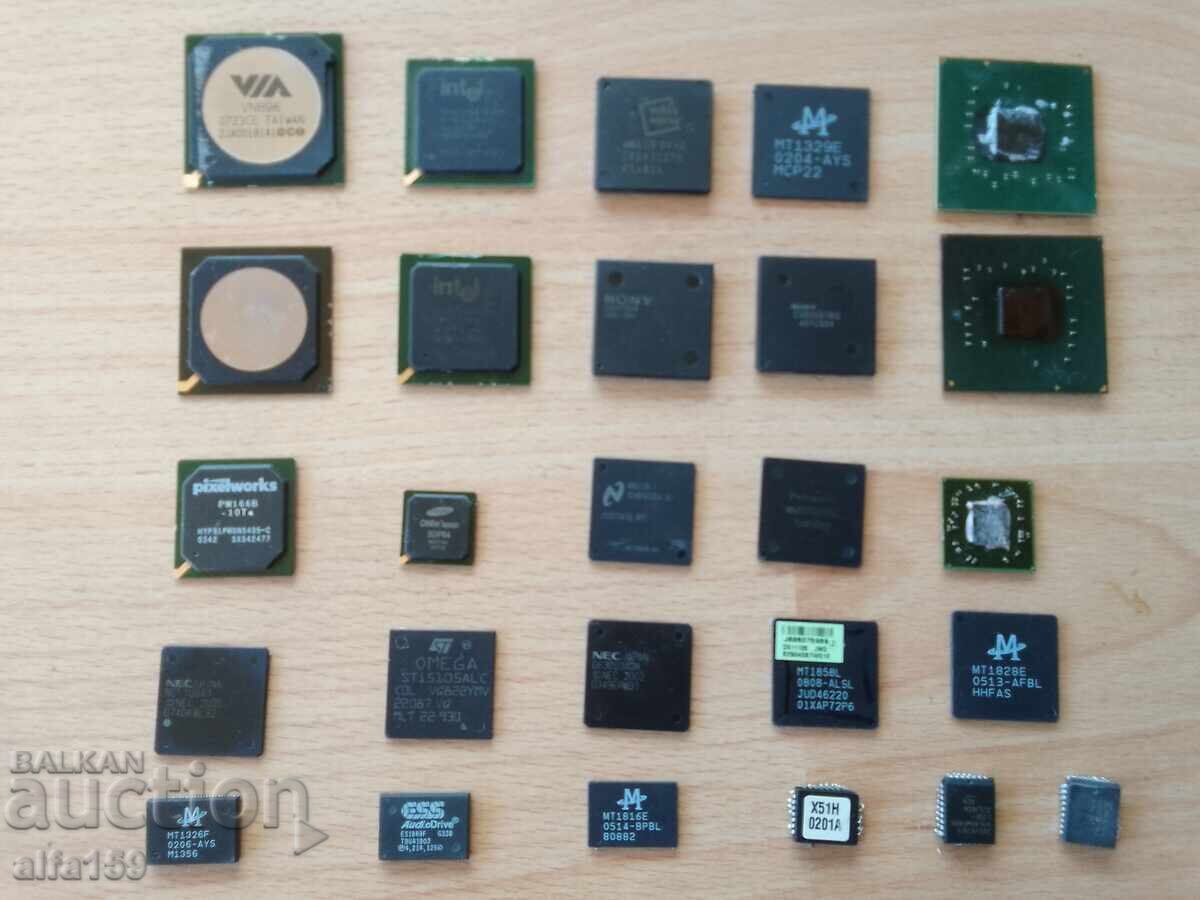 Πολλά τσιπ για ηλεκτρονικά σκραπ με τιμή € 15.00 | 29.34 BGN