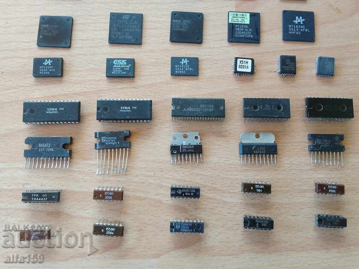 Δημοπρασία Πολλά τσιπ για ηλεκτρονικά σκραπ