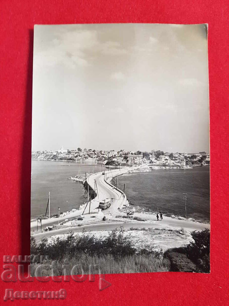 Общ изглед от Несебър, ДП "Бълг. фотография" 1960 г.