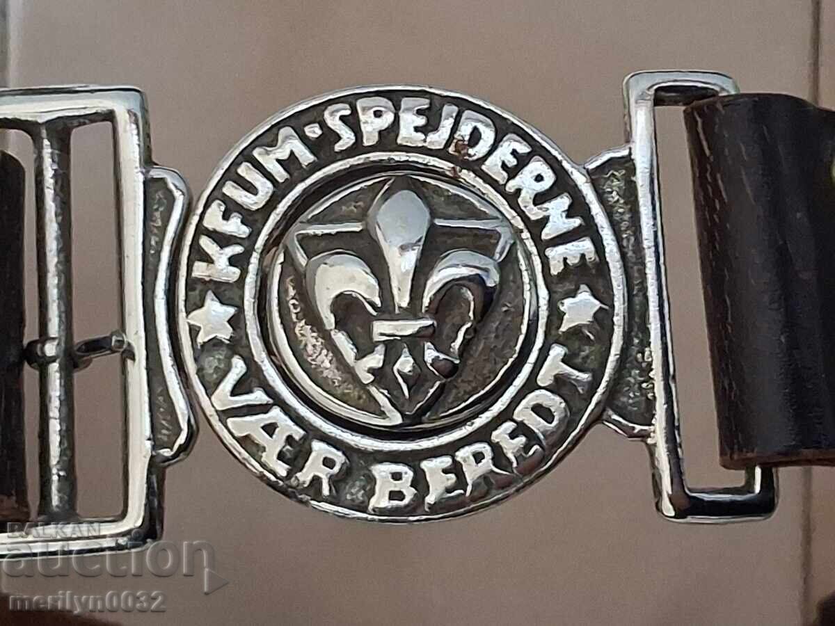 Скаутски колан тока катарама ремък - 5