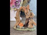 The figurine is part of the "Porcelain World of Beauty" collection