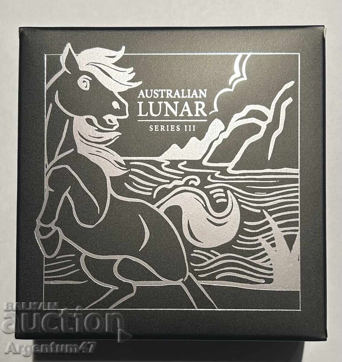 Licitație ARGINT 1 OZ 2026 AUSTRALIA - ANUL LUNAR AL CALULUI Licitație ARGINT 1 OZ 2026 AUSTRALIA - ANUL LUNAR AL CALULUI