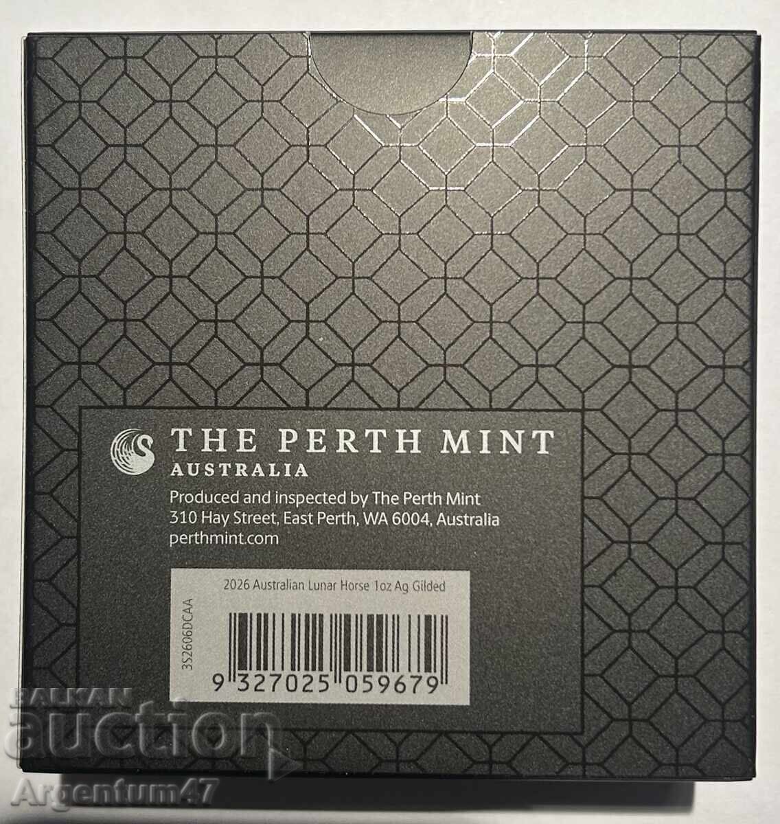 Livrarea ARGINT 1 OZ 2026 AUSTRALIA - ANUL LUNAR AL CALULUI Livrarea ARGINT 1 OZ 2026 AUSTRALIA - ANUL LUNAR AL CALULUI