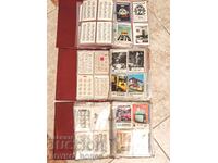 Colecție Trei Albume peste 650 de Calendar-cartonașe din 1967 până în 1979