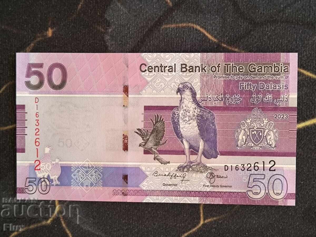 Bancnotă - Gambia - 50 dalasi UNC | 2023
