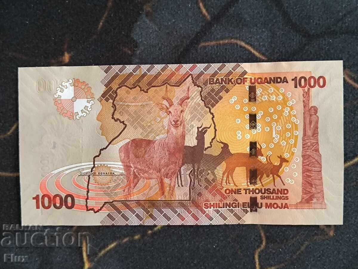 Banknote - Uganda - 1000 shillings UNC | 2021 with price € 1.95 | 3.81 BGN