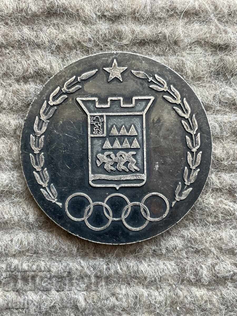 RARE PLAQUE PLOVDIV 1980s, BSFS with price € 10.00 | 19.56 BGN