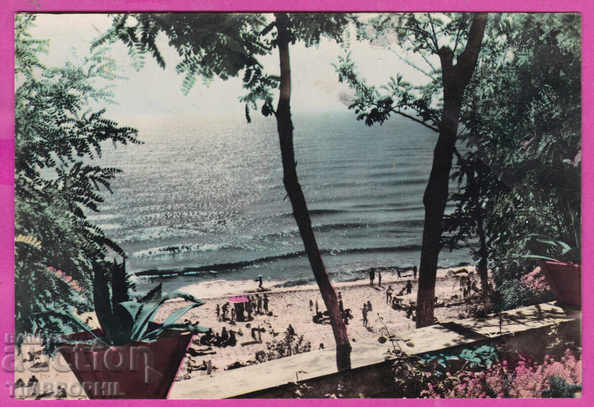 324161 / OBZOR - vedere de pe plajă Bulgaria fotografie A-21/1962