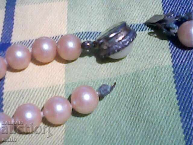 Licitație Frumos colier dublu din perle naturale