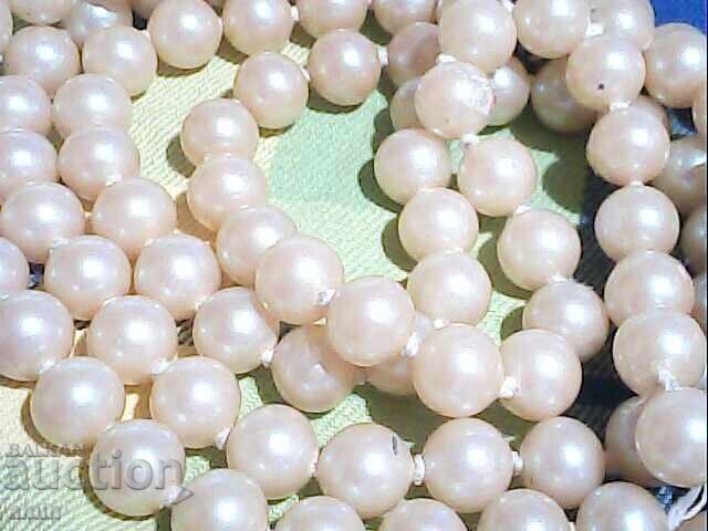 Frumos colier dublu din perle naturale - 5