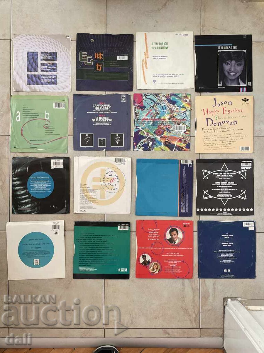 ANGLIA-32 DISCURI MICI, DURAN, DEPECHE MODE, TAKE THAT și altele cu preț € 40.00 | 78.23 BGN