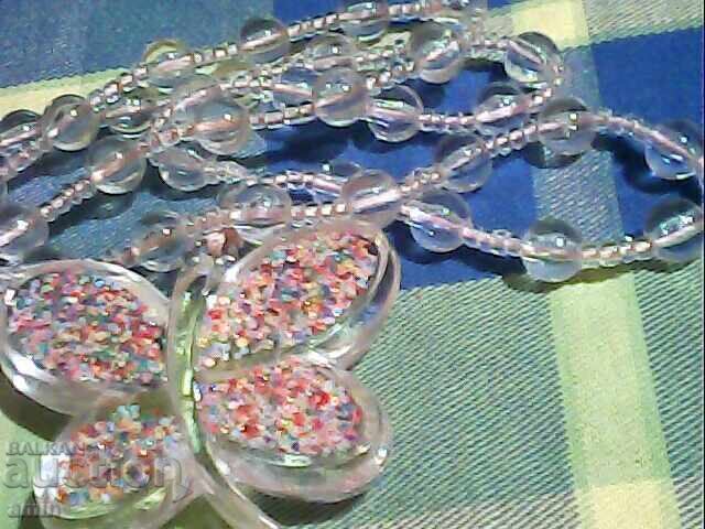 Livrarea Colier frumos cu cuarț și fluture mare