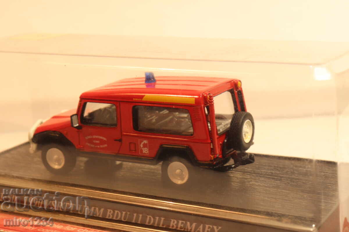 1/50  DEL PRADO    ПОЖАРНА КАМИОН  КОЛИЧКА   МОДЕЛ - 5