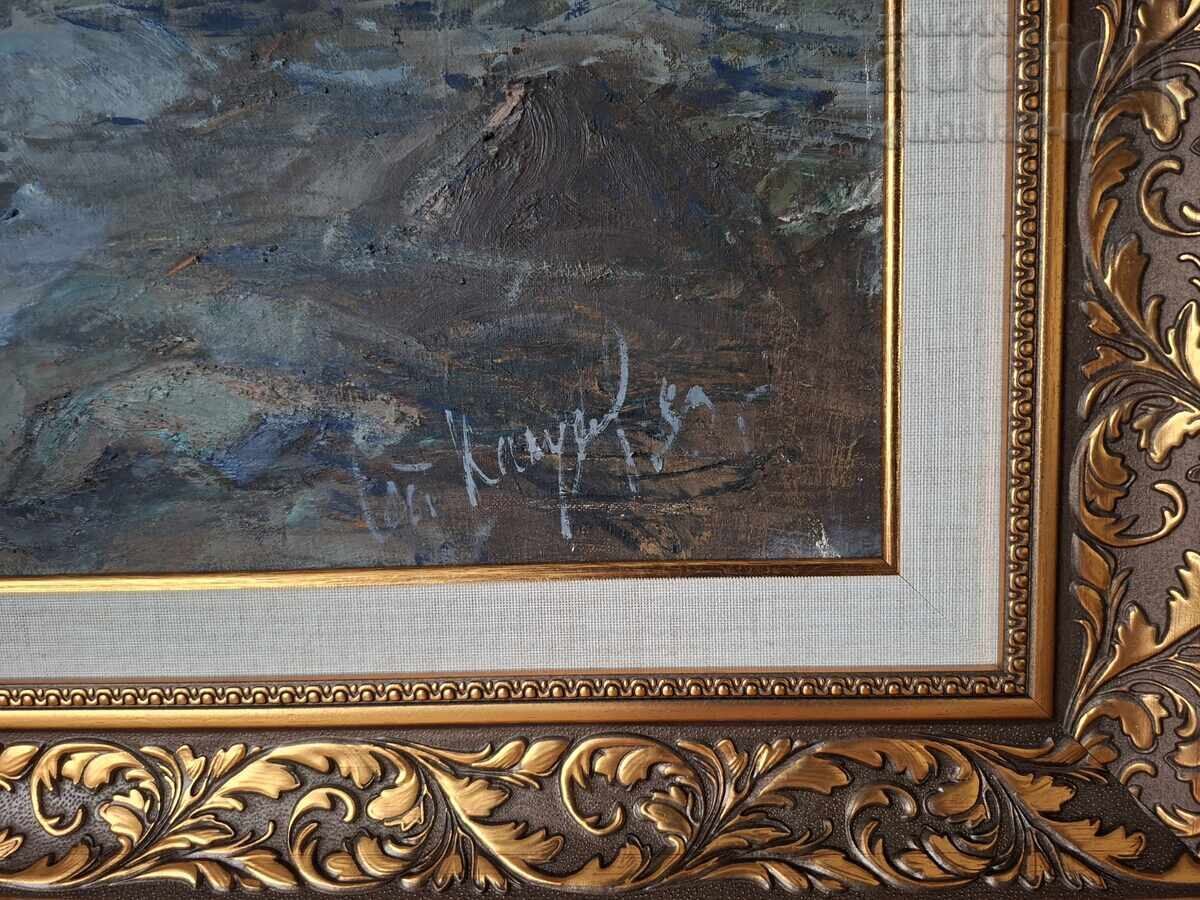 Licitație Tablou, mare, pictor Ștefan Kaludov, 1989