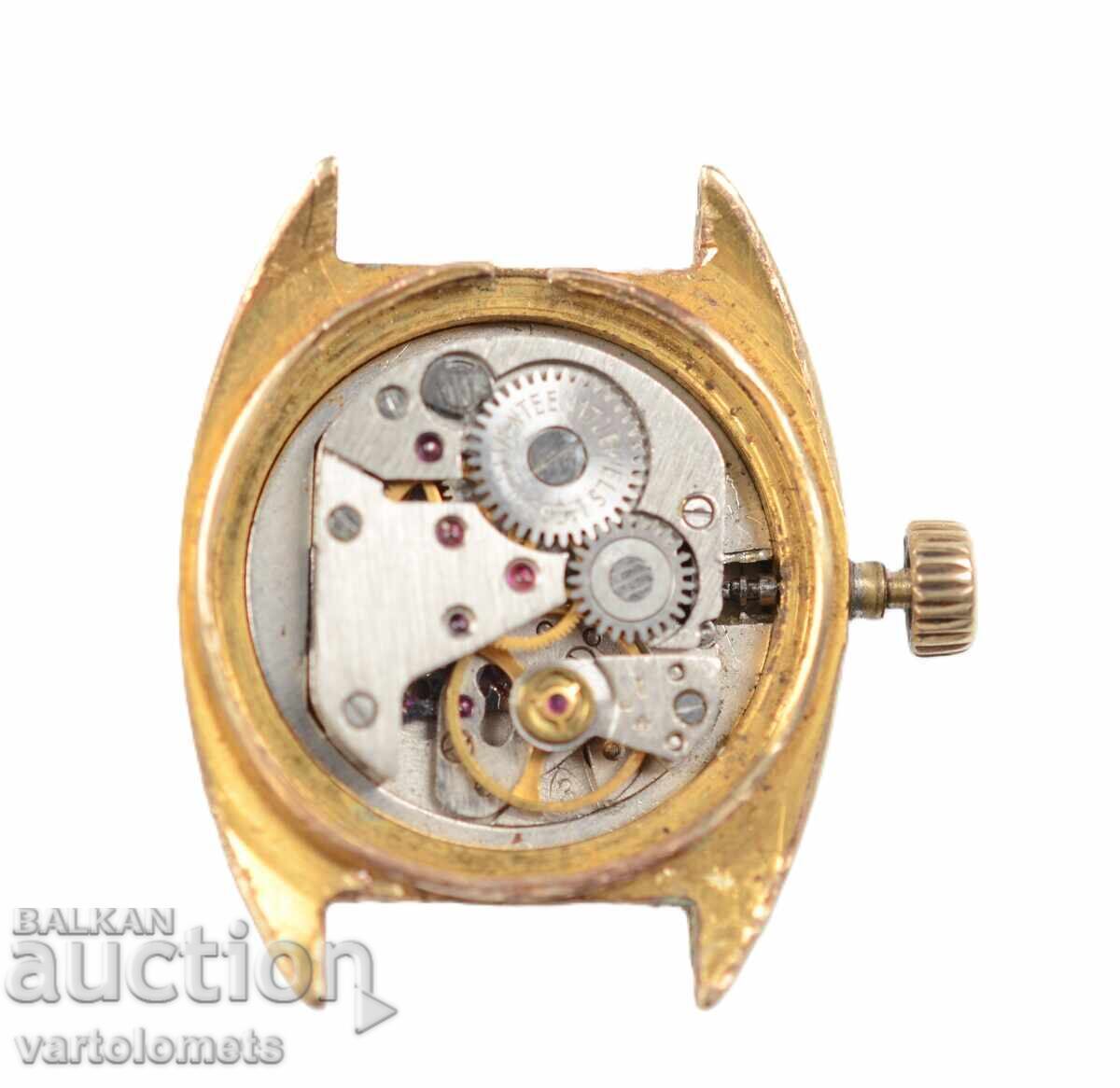 Ceas de damă URSS placat cu aur 10 Mk - nu funcționează cu preț € 9.00 | 17.60 BGN