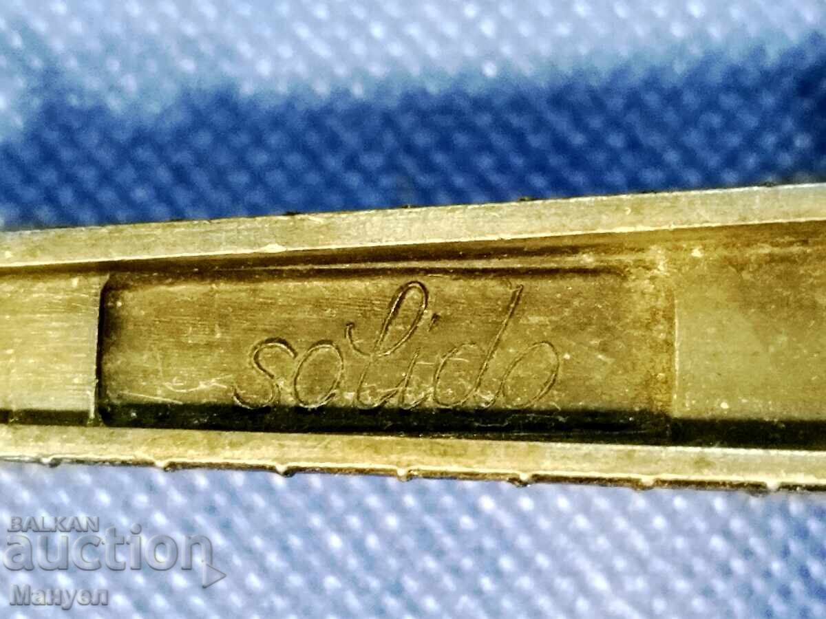 Jucărie metalică, tun marca "Solido" - 5