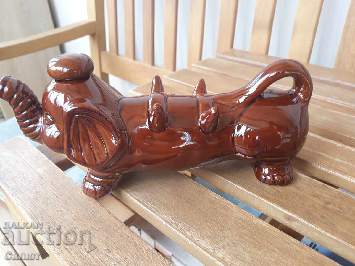 BG Porcelain elephant from the SOCIALIST ERA for mulled rakia with price € 70.00 | 136.91 BGN BG Porcelain elephant from the SOCIALIST ERA for mulled rakia with price € 70.00 | 136.91 BGN