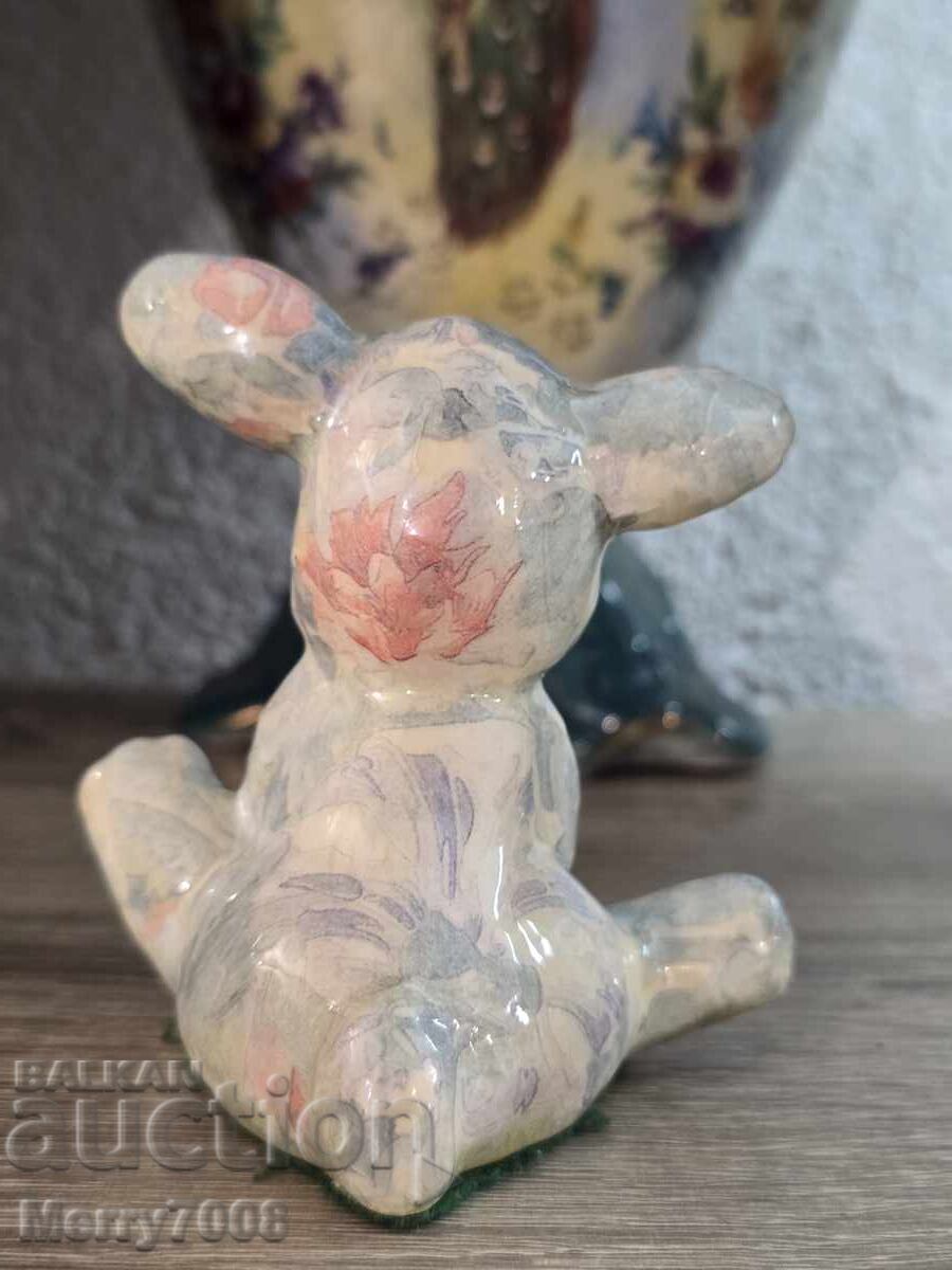 Licitație Figurină din porțelan reprezentând un ursuleț adorabil !!!