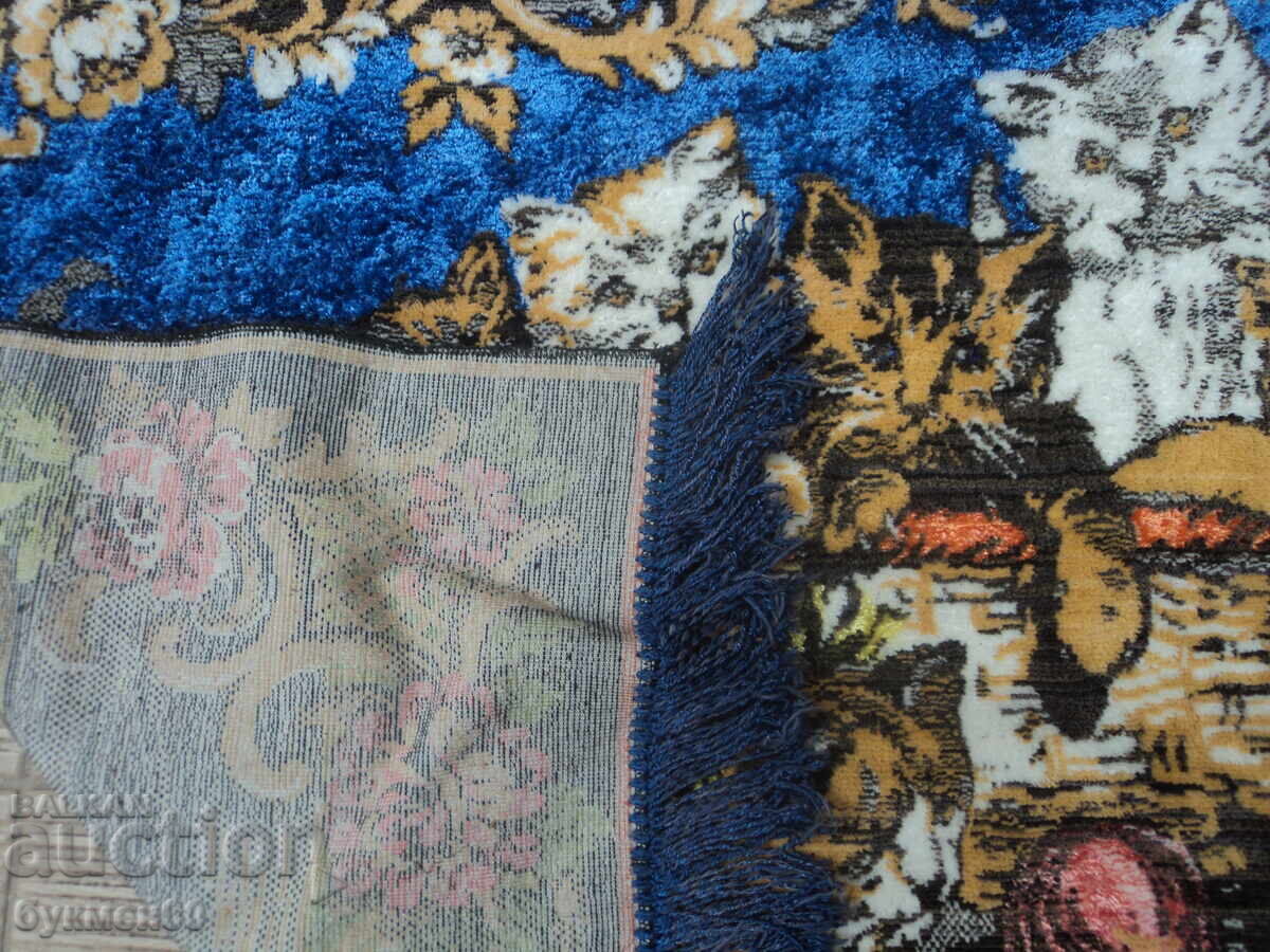 Delivery of Plush carpet.