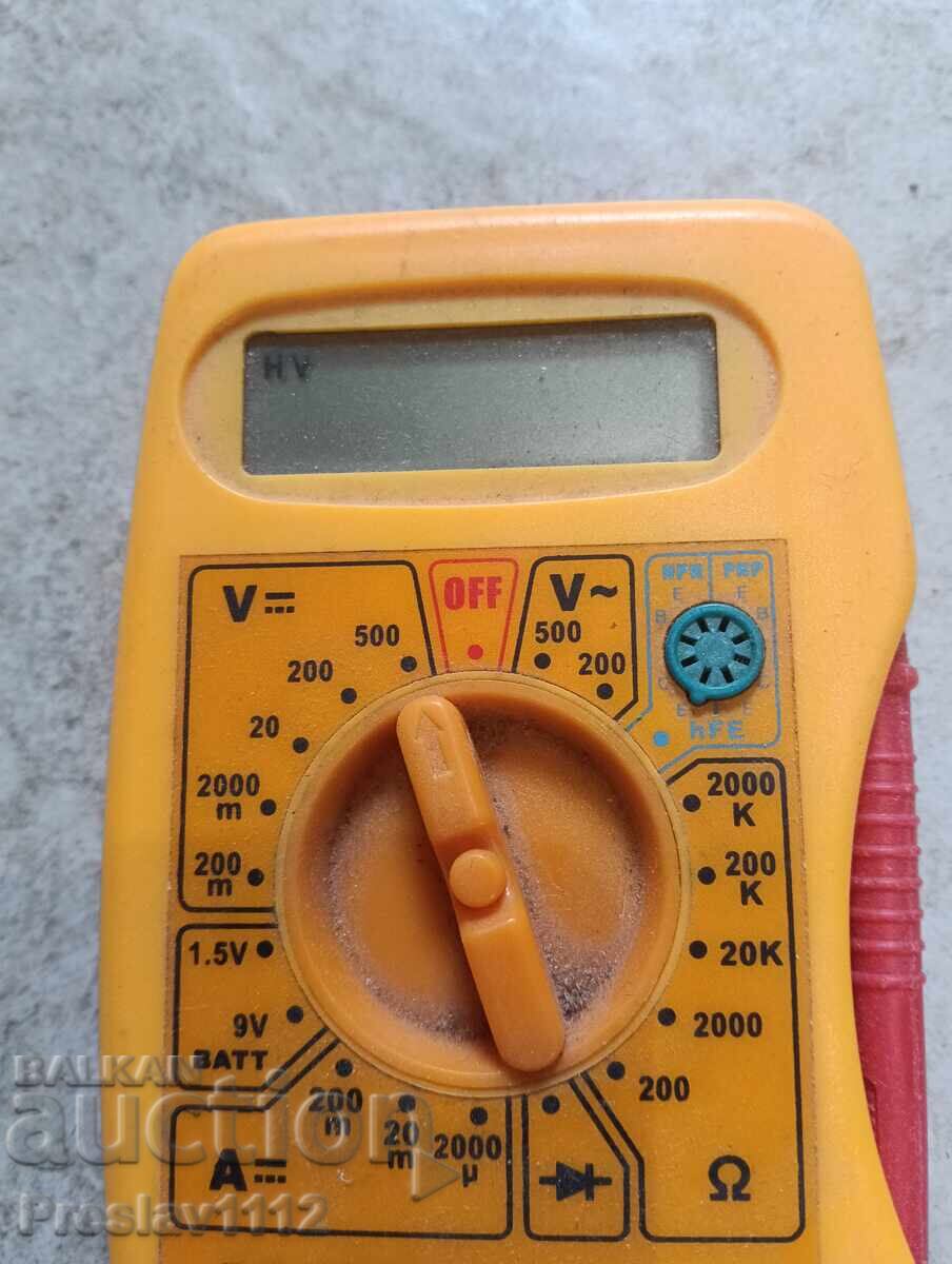 Licitație Multimetru BzC