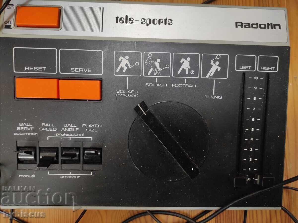 Radofin Tele-Sports 1970s video games with price € 25.00 | 48.90 BGN