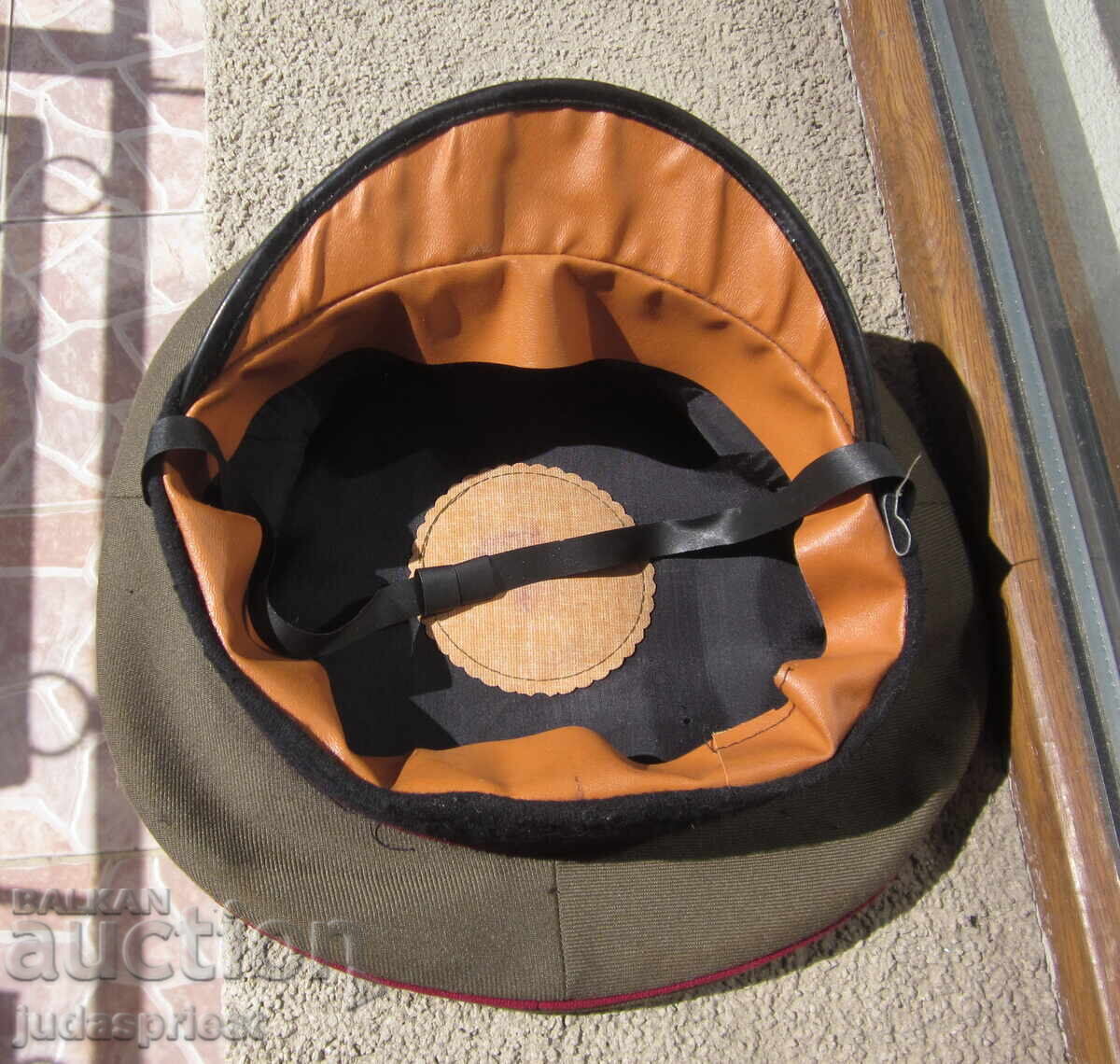 Șapcă militară de artilerie bulgărească cu cocardă - 6