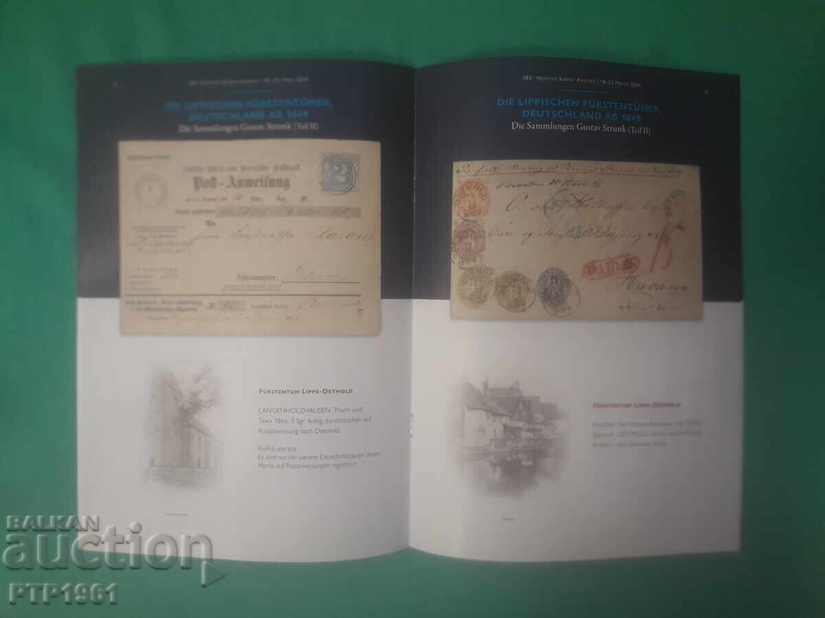 Licitație revistă-filatelie