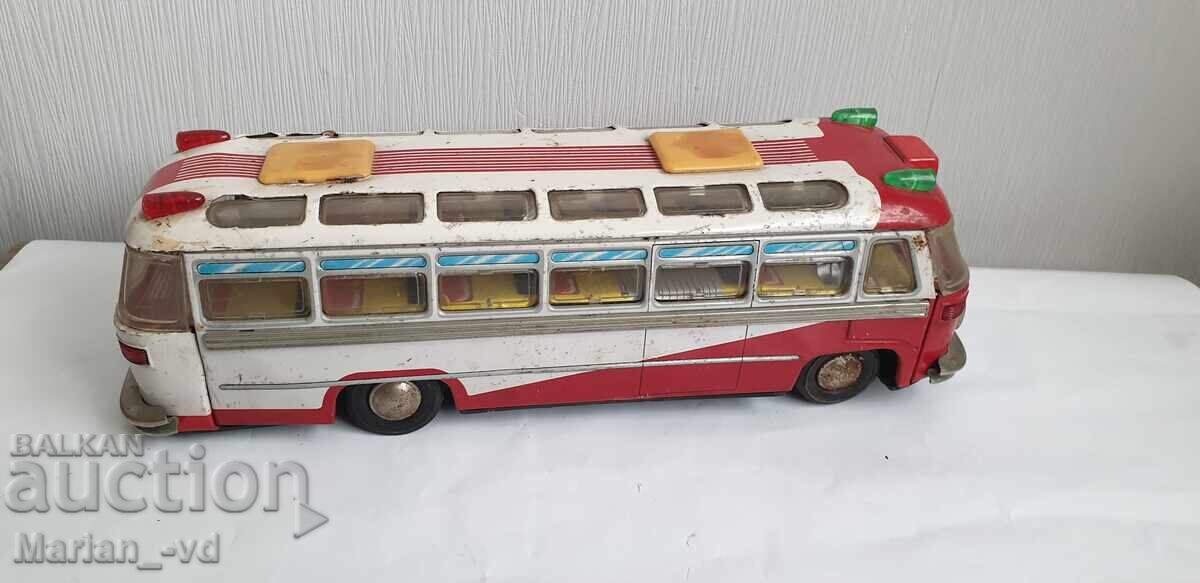 Доставка на Соц ламаринена играчка автобус на батерии  CHINA