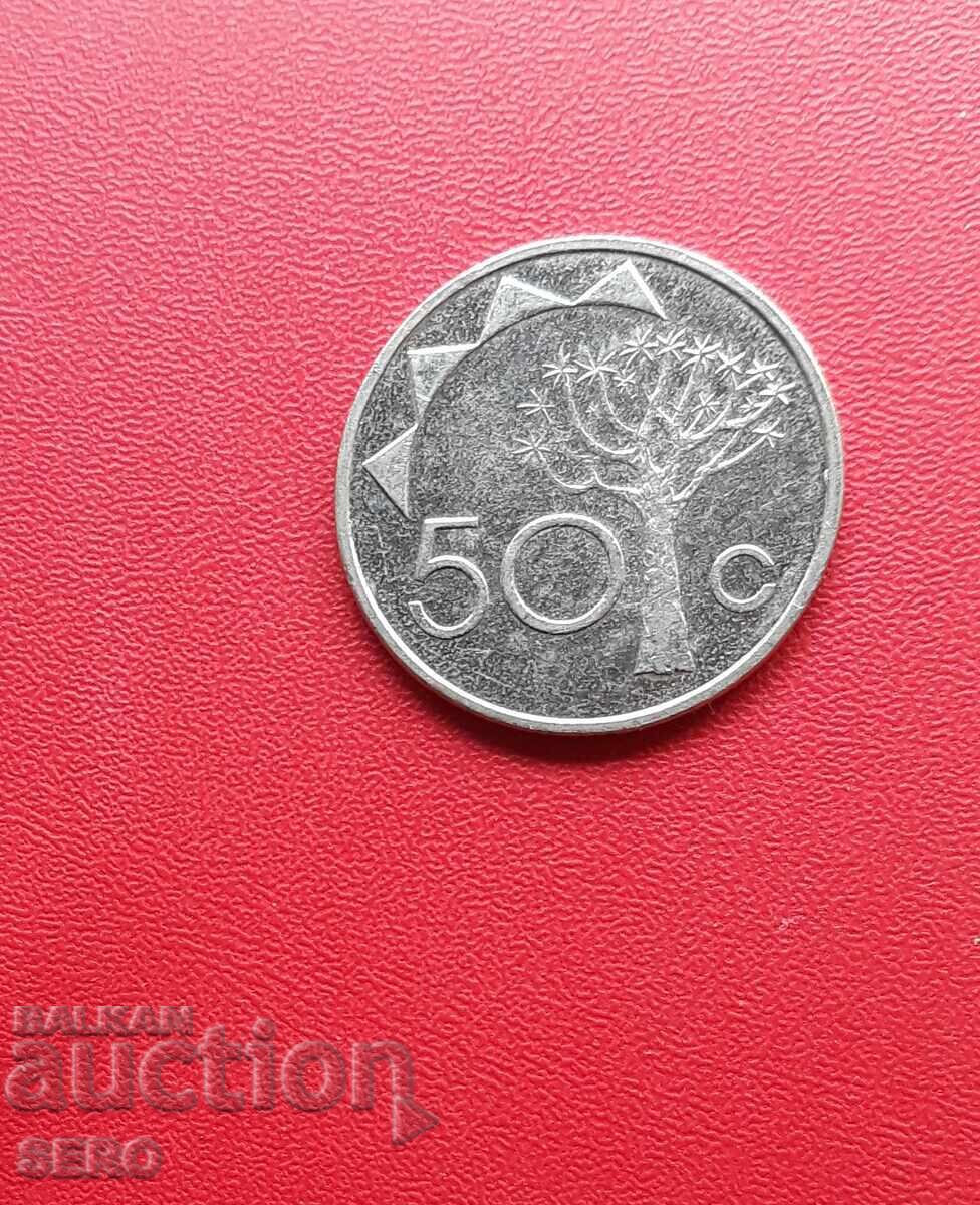 Намибия-50 цента 2022