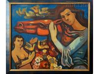 Tablou „Visul”, pictor G. Borisov - Lăva (1938-2015)