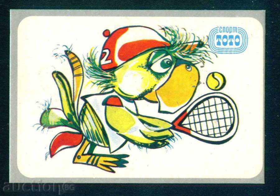 Licitație 53137 / Calendar 1990 SPORT TENIS - SPORT TOTO