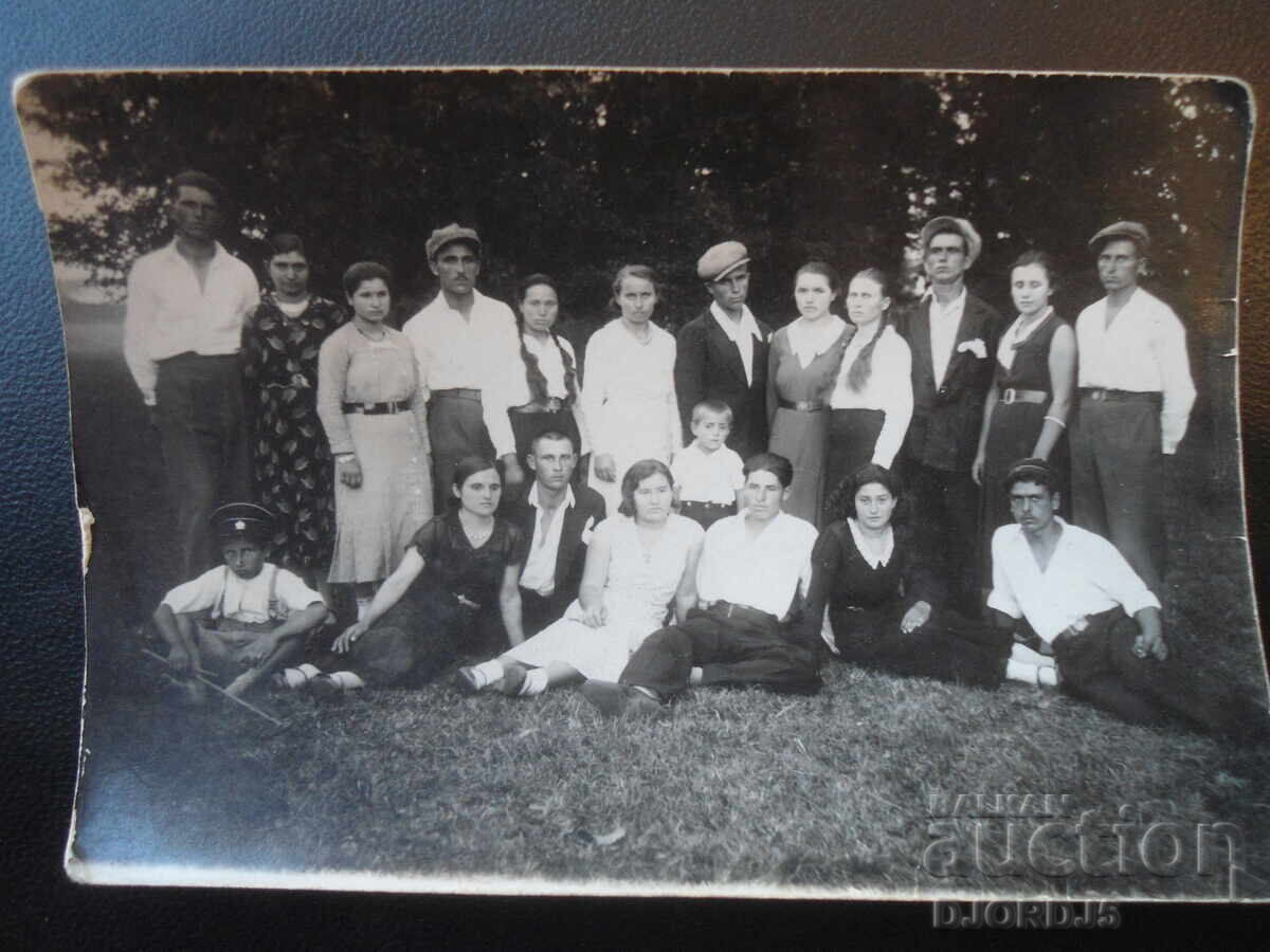 Fotografie veche, 1 septembrie 1933, Vrața