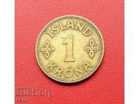 Исландия-1 крона 1929-мн.рядка