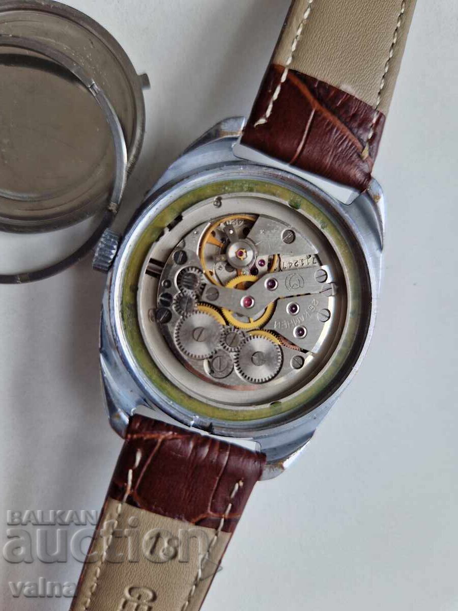 SLAVA, cal. 2428, ръчно нав-е, made in USSR, каса – 37мм - 7 SLAVA, cal. 2428, ръчно нав-е, made in USSR, каса – 37мм - 7