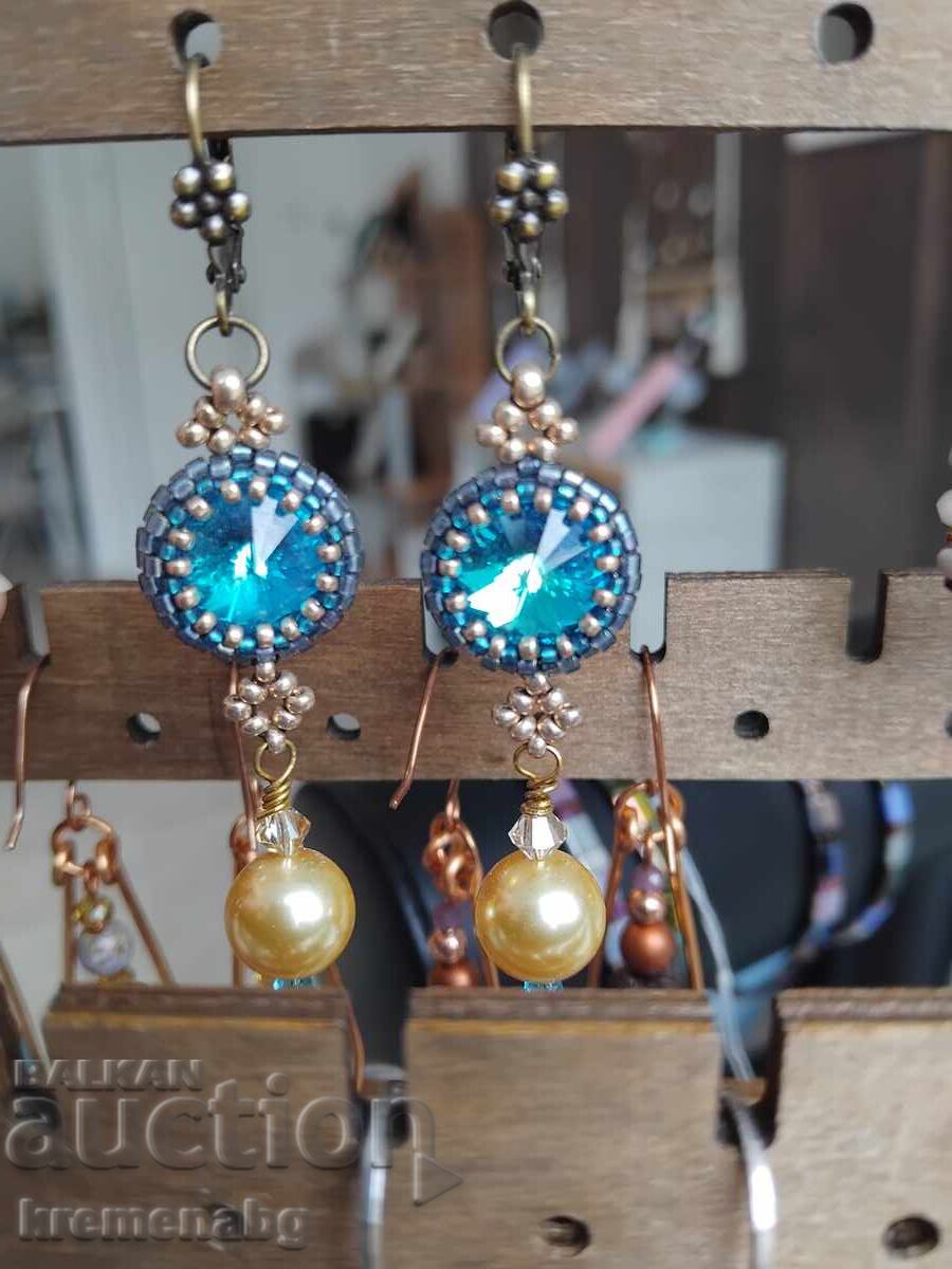 Аукцион Обици ръчна изработка Аукцион Обици ръчна изработка