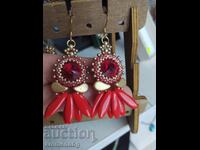 Обици ръчна изработка