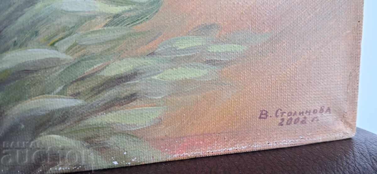 Аукцион Стара картина, подписана!