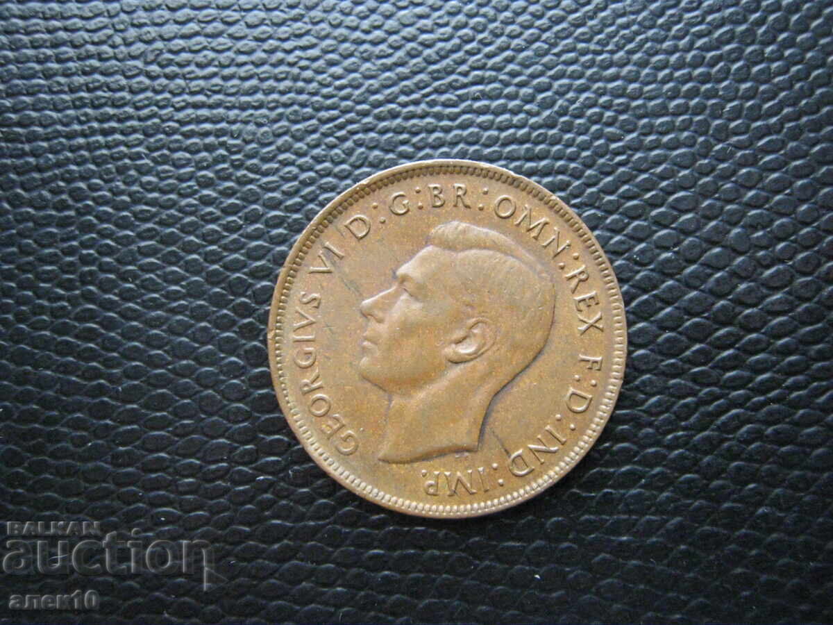 Αυστραλία 1 πένα 1945 με τιμή € 1.20 | 2.35 BGN