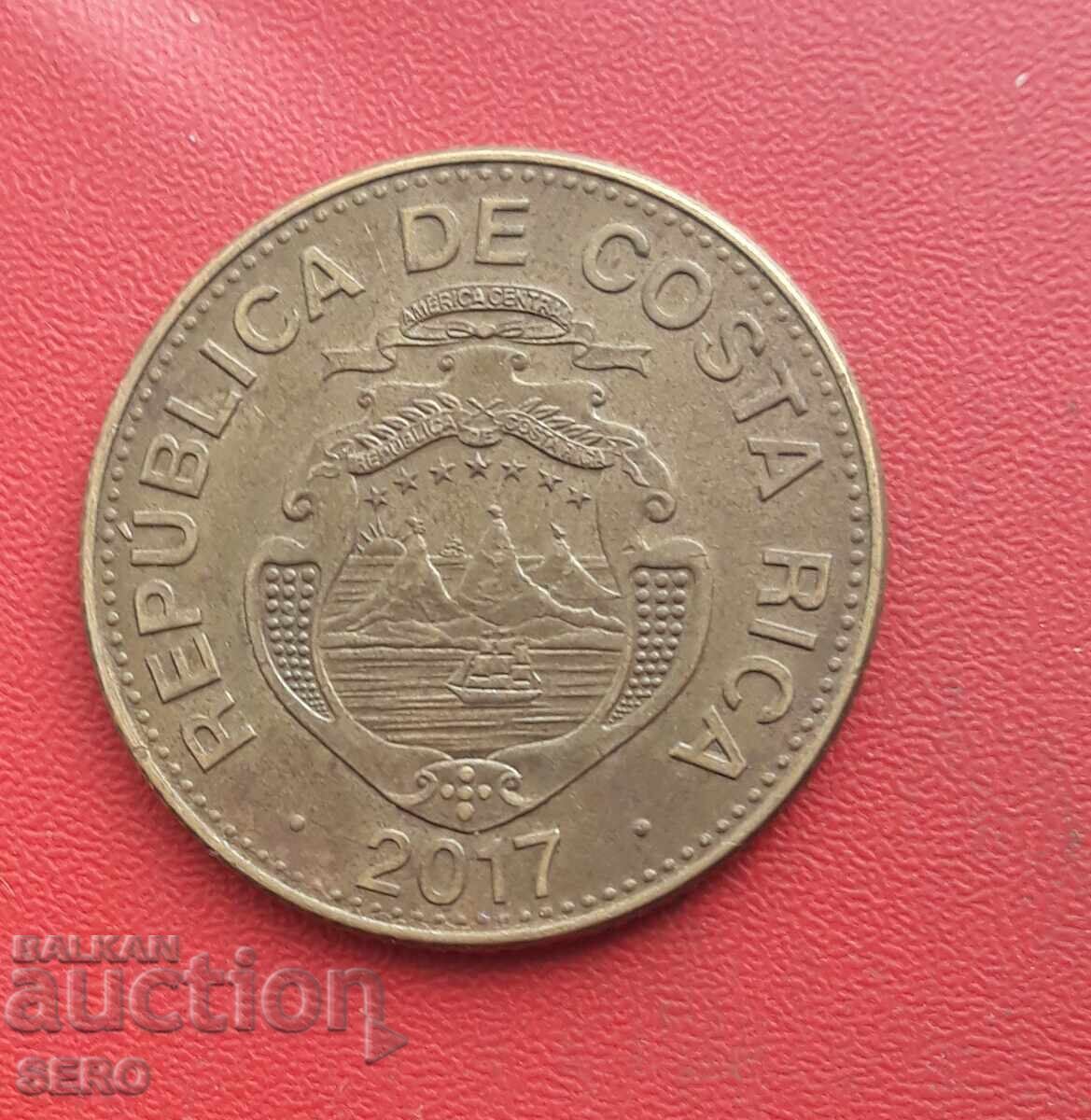 Costa Rica - 100 Colones 2017 with price € 0.25 | 0.49 BGN