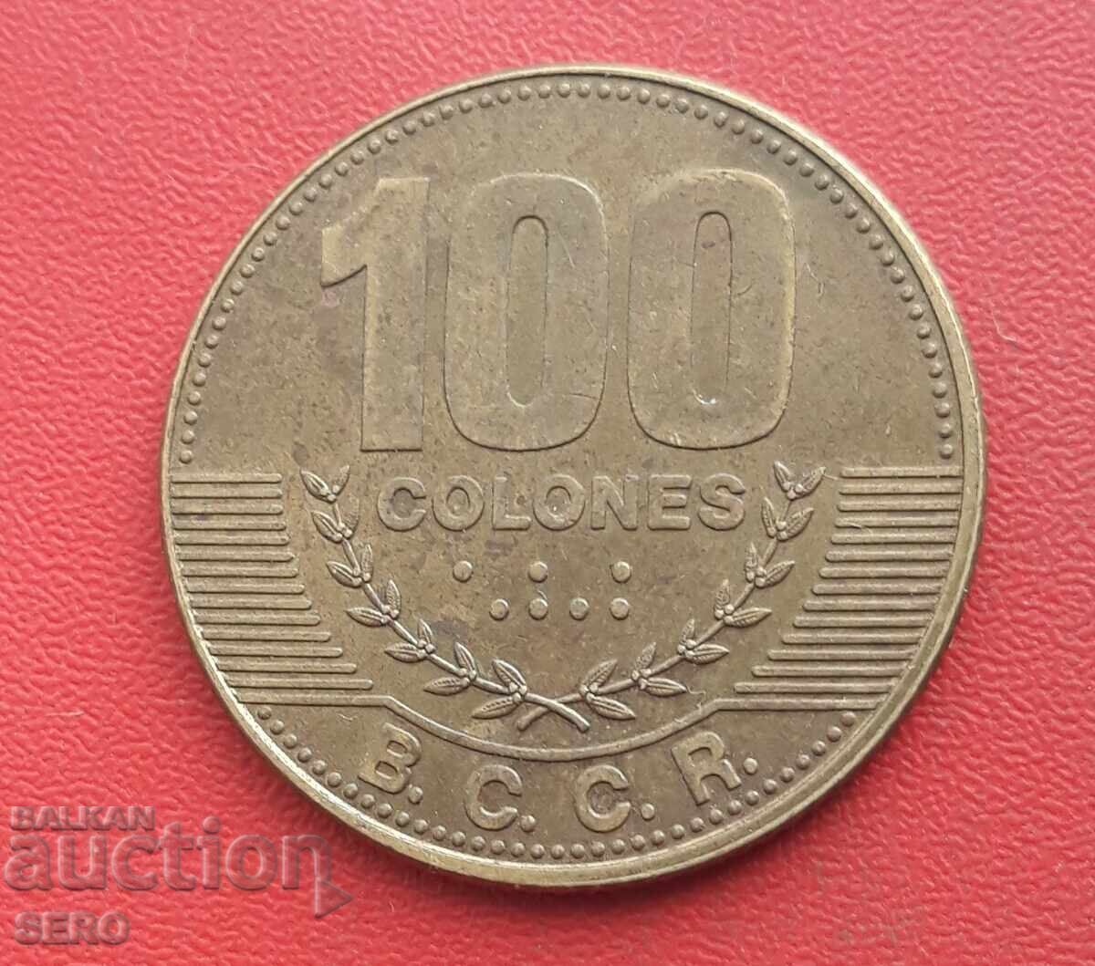 Costa Rica - 100 Colones 2017